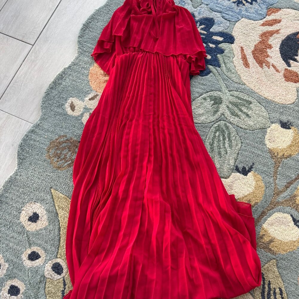 Petal + Pup Red Maxi Dress